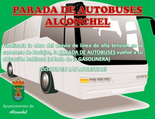LA PARADA DE AUTOBUSES VUELVE A SU UBICACIÓN HABITUAL