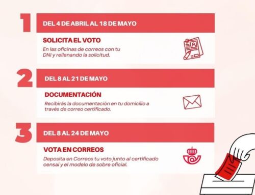VOTO POR CORREO “ELECCIONES LOCALES Y AUTONÓMICAS” 28 MAYO 2023
