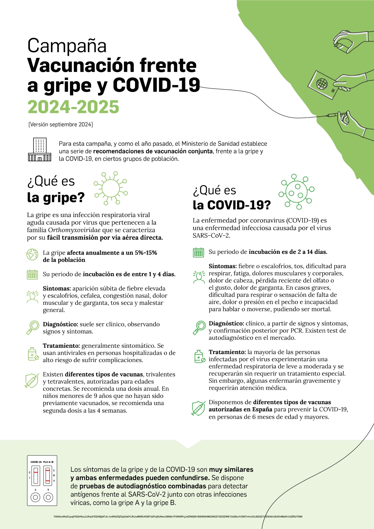 CAMPAÑA VACUNACIÓN GRIPE Y COVID 2024-2025