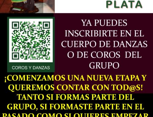 INSCRIPCIONES: GRUPO DE COROS Y DANZAS “FUENTE DE LA PLATA” DE ALCONCHEL