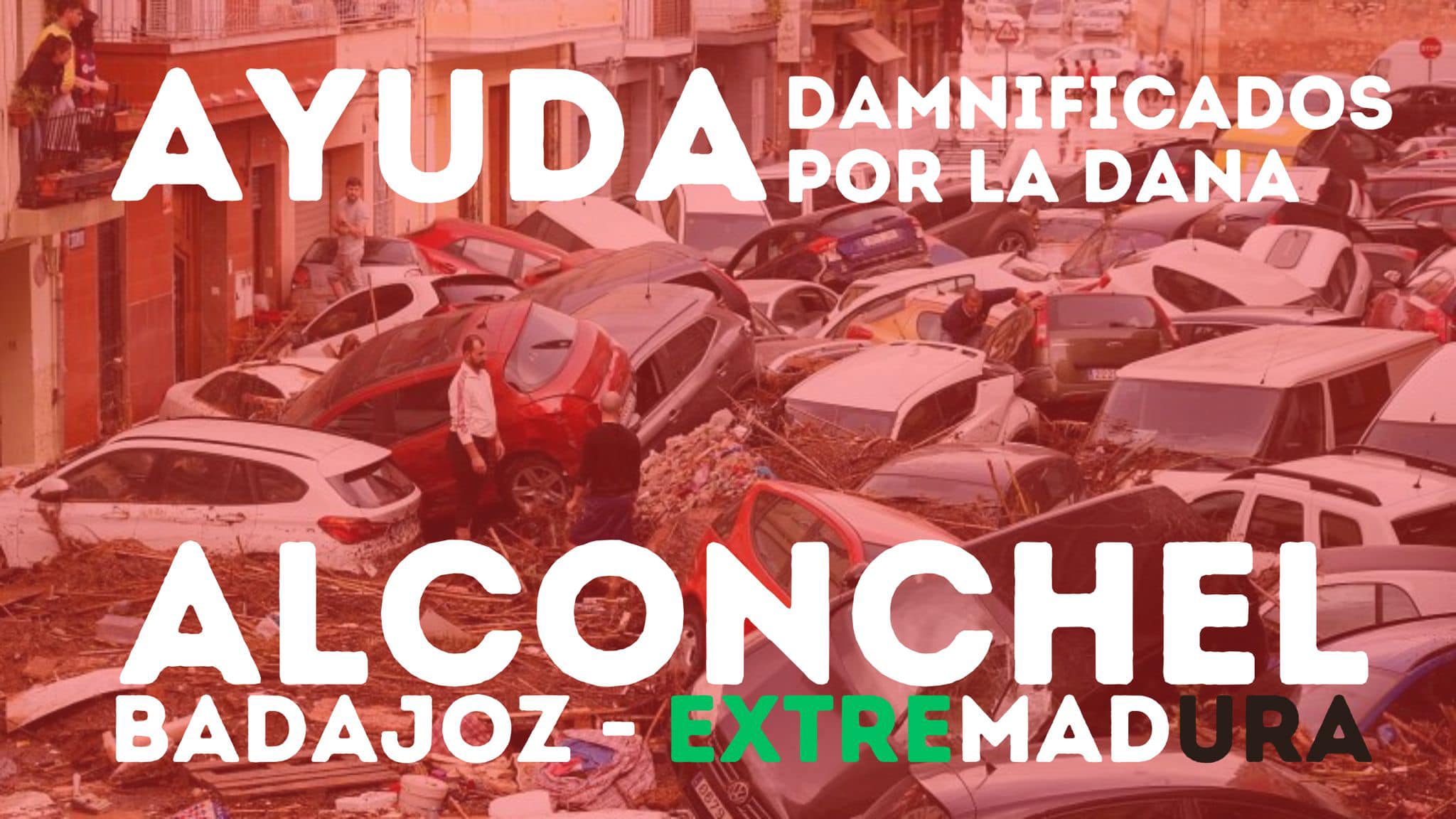 ALCONCHEL: AYUDA DAMNIFICADOS POR LA DANA