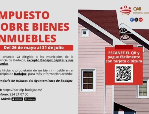 ABIERTO EL PERIODO VOLUNTARIO DE PAGO DEL IMPUESTO SOBRE BIENES INMUEBLES (IBI) 2025 DESDE EL 26 DE MAYO HASTA EL 31 DE JULIO